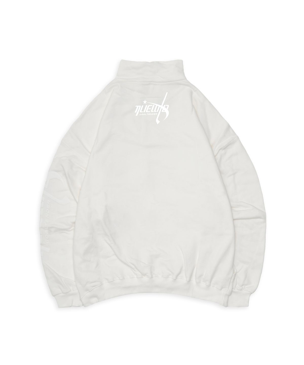 투위드(TUEWID) tuewid 00 doughy half zip up in blanc