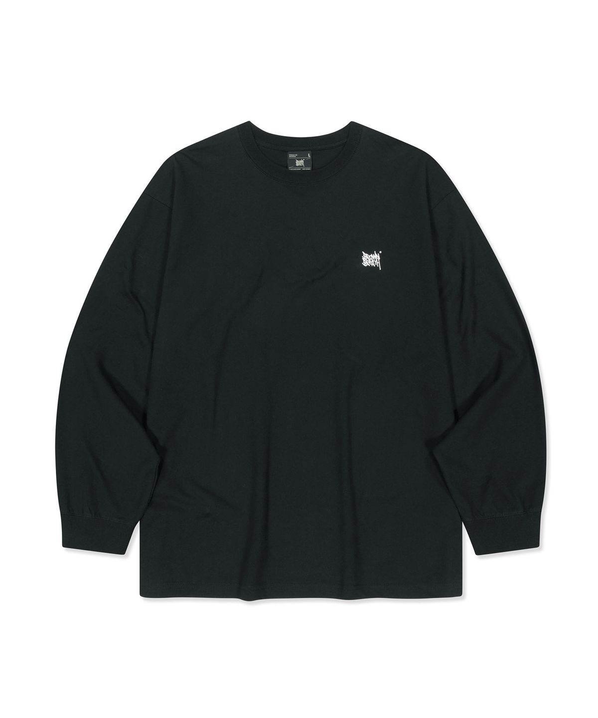 브라운브레스(BROWNBREATH) TAG OG LONGSLEEVE - BLACK