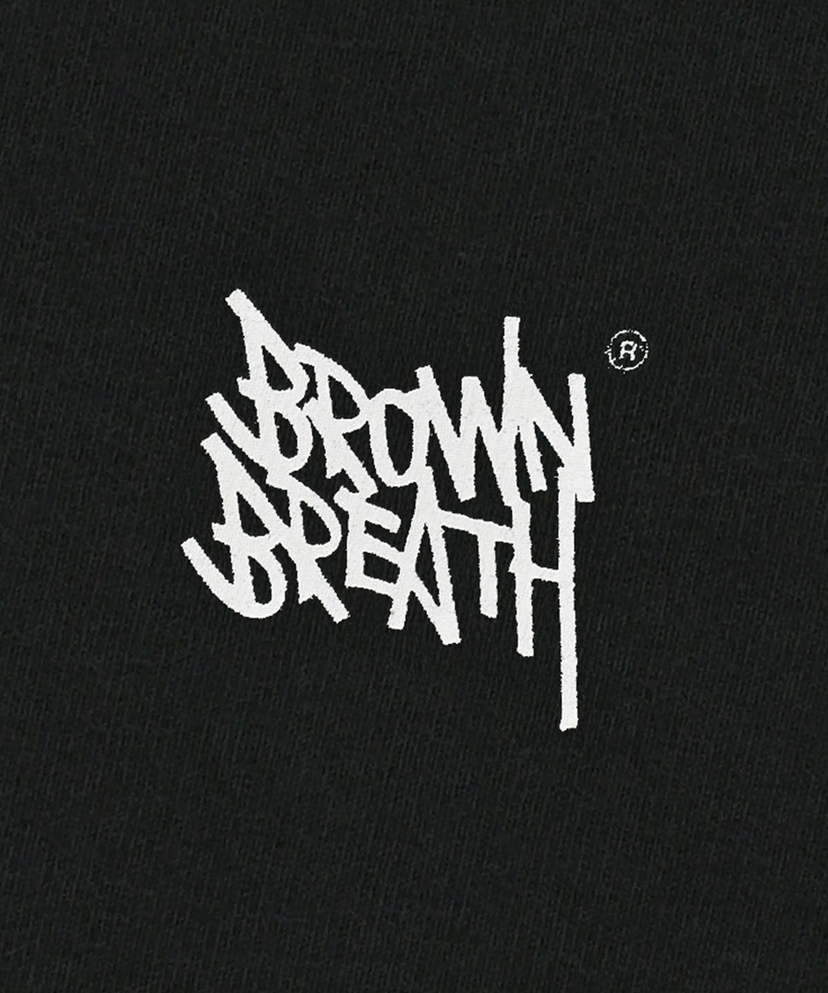 브라운브레스(BROWNBREATH) TAG OG LONGSLEEVE - BLACK