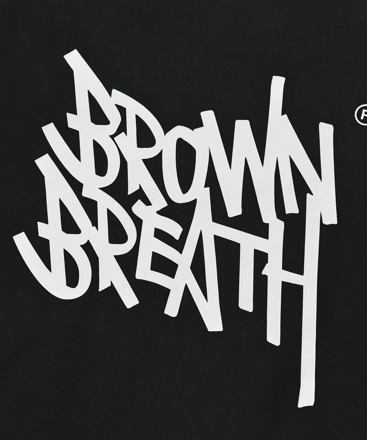 브라운브레스(BROWNBREATH) TAG OG LONGSLEEVE - BLACK
