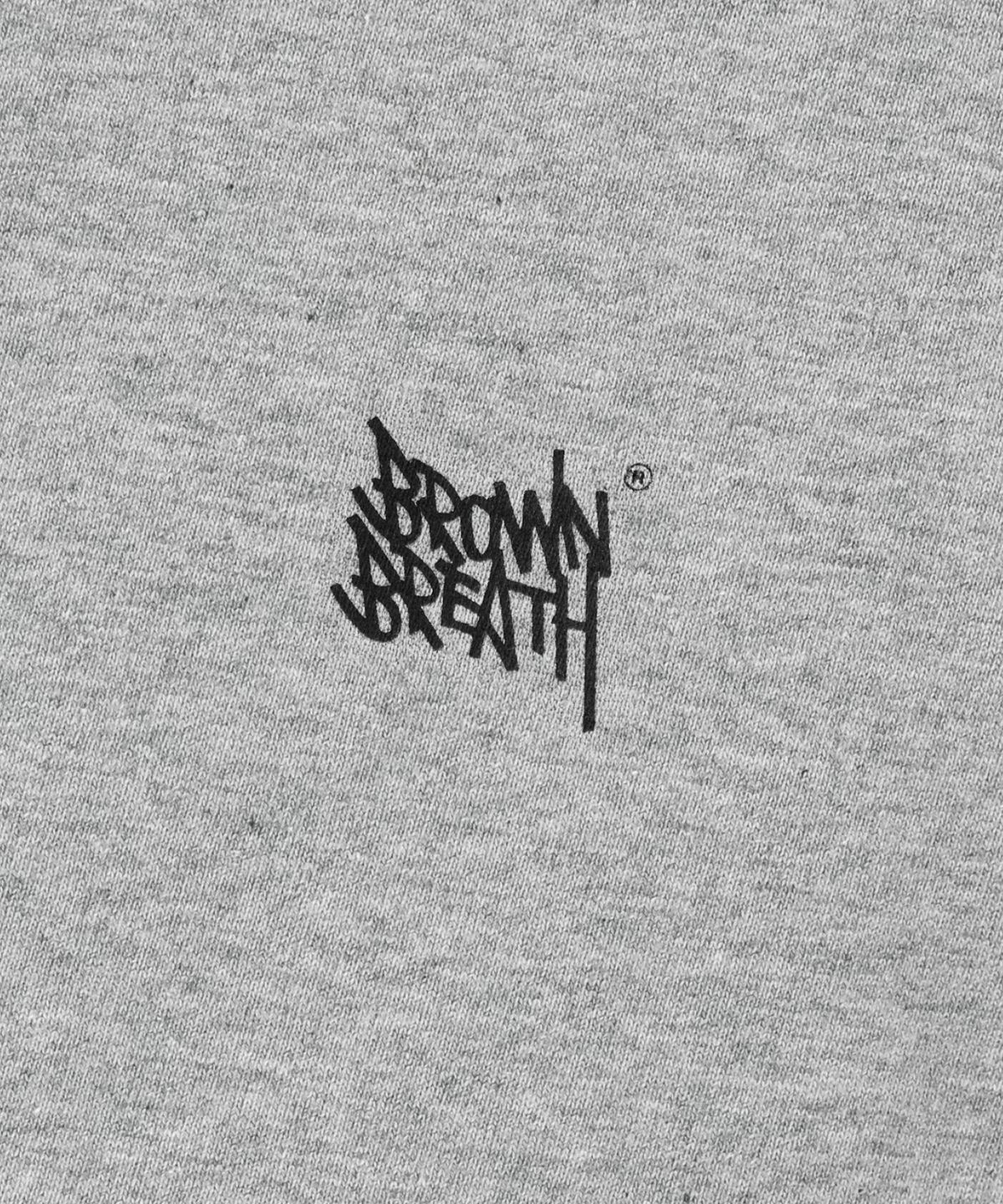 브라운브레스(BROWNBREATH) TAG OG LONGSLEEVE - MELANGE GREY