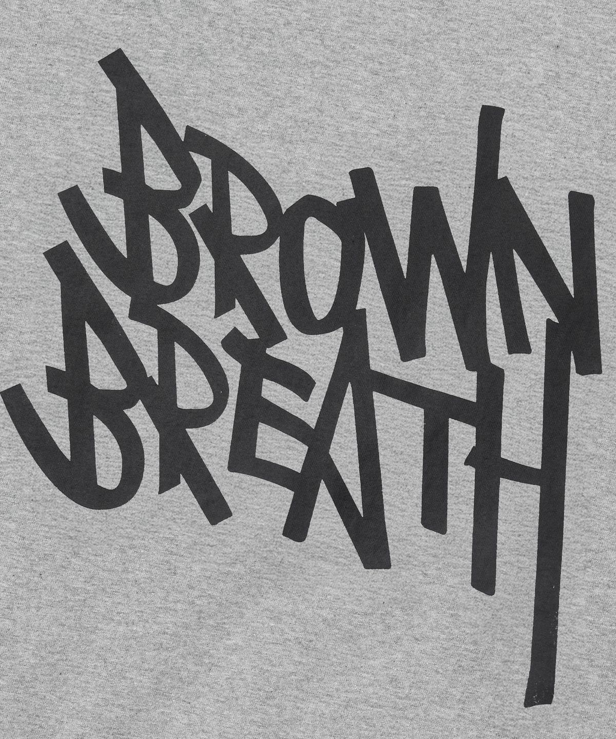 브라운브레스(BROWNBREATH) TAG OG LONGSLEEVE - MELANGE GREY