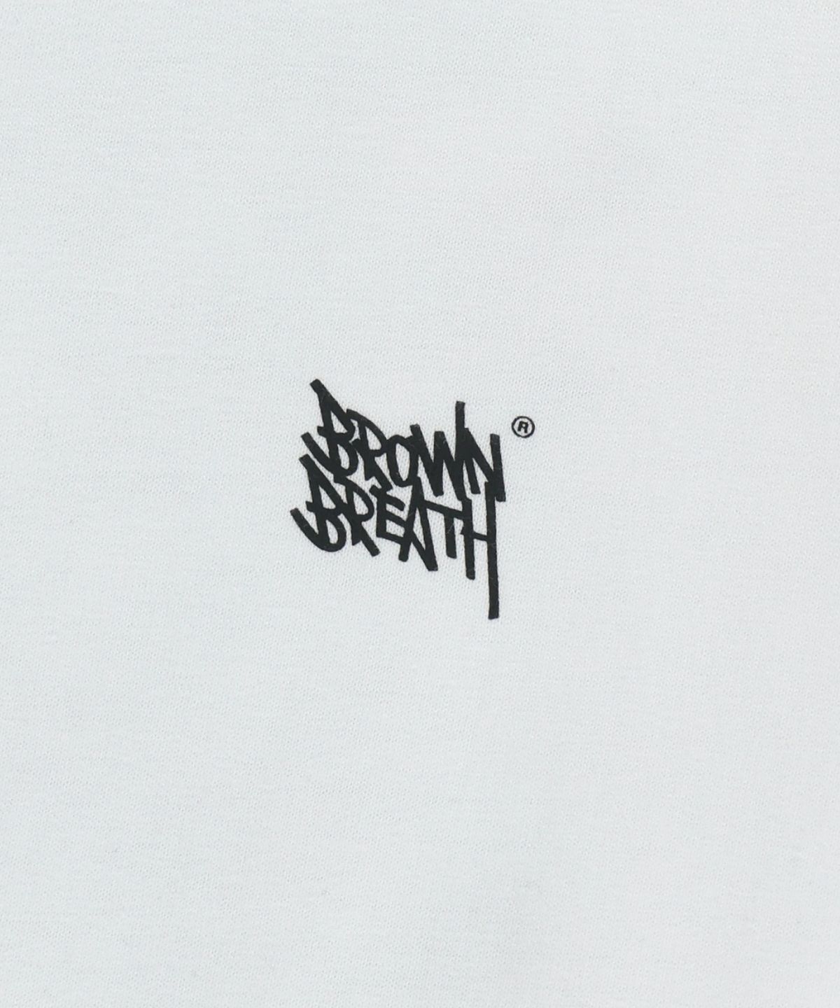 브라운브레스(BROWNBREATH) TAG OG LONGSLEEVE - WHITE