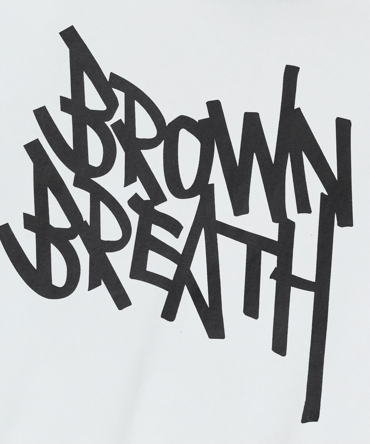 브라운브레스(BROWNBREATH) TAG OG LONGSLEEVE - WHITE