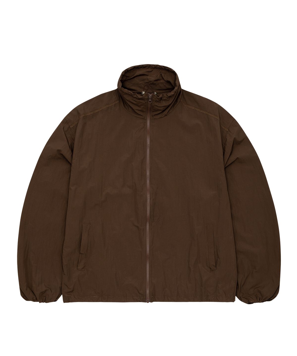 투위드(TUEWID) Tuewid light weight tracksuit set up Brown