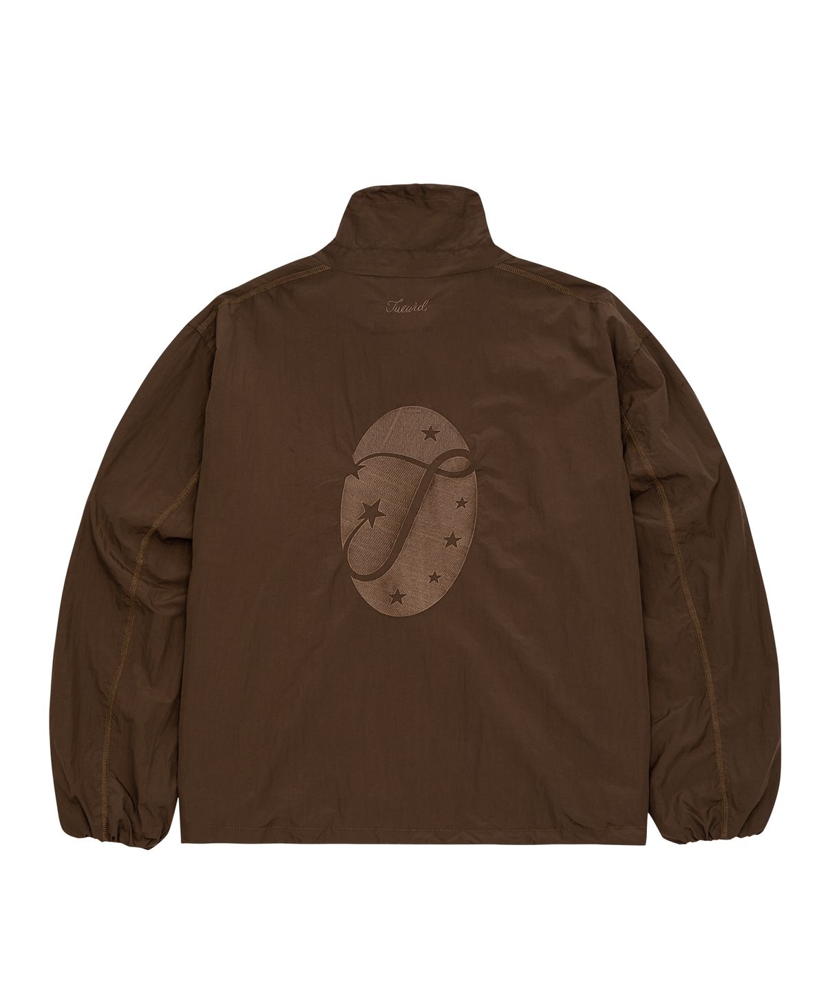 투위드(TUEWID) Tuewid light weight tracksuit set up Brown