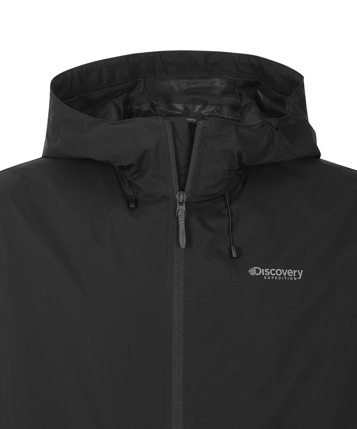 디스커버리 익스페디션(DISCOVERY EXPEDITION) 남성 기능성 2L 우븐 트레이닝 후드 자켓 (BLACK)