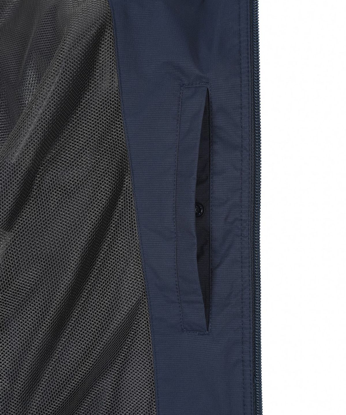 디스커버리 익스페디션(DISCOVERY EXPEDITION) 남성 기능성 2L 우븐 트레이닝 후드 자켓 (D/NAVY)