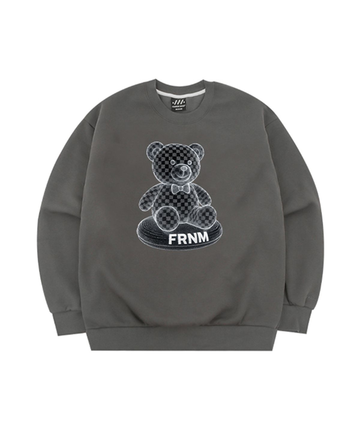 프랑켄모노(FRANKENMONO) (기모) FRNM 시티베어 럭스 맨투맨 티셔츠