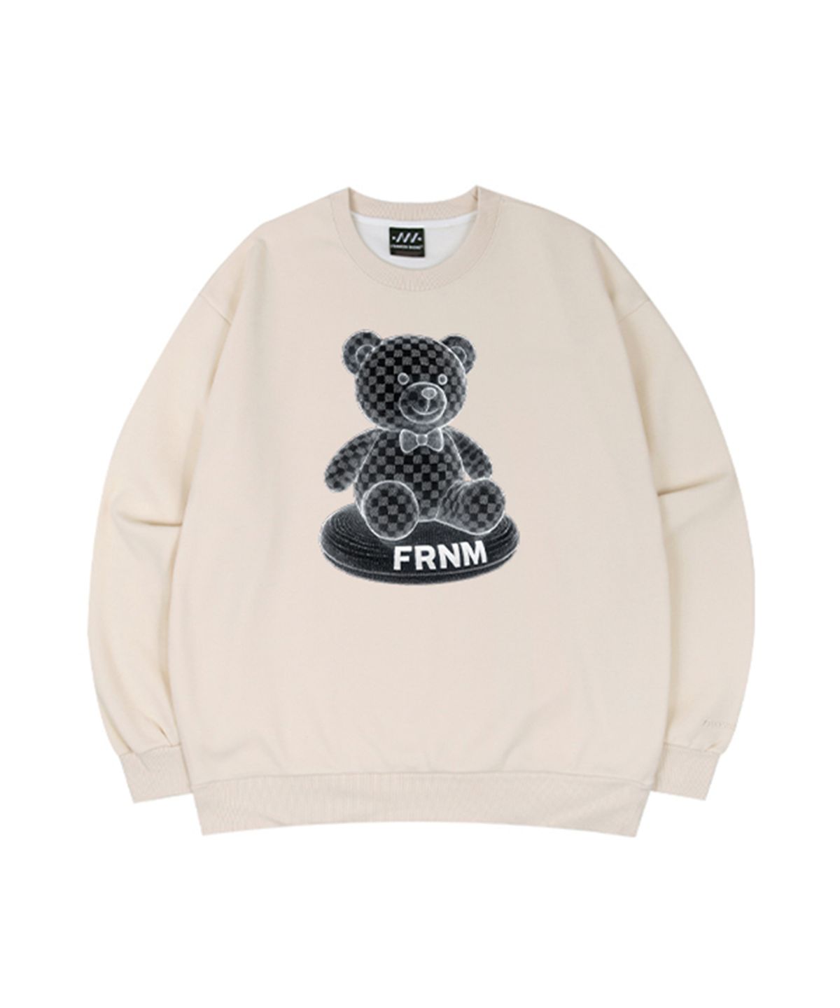 프랑켄모노(FRANKENMONO) (기모) FRNM 시티베어 럭스 맨투맨 티셔츠