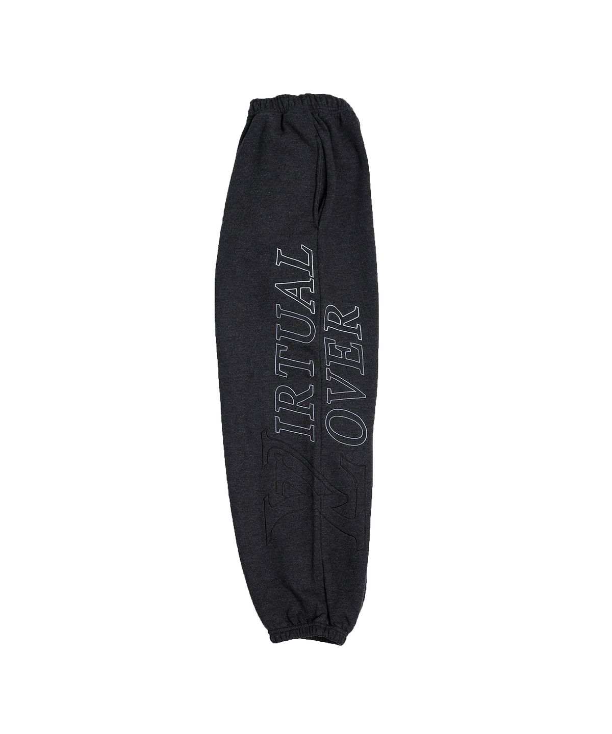 투위드(TUEWID) TUEWID Virtual Lover Sweatpants in Standard fit Dark Grey