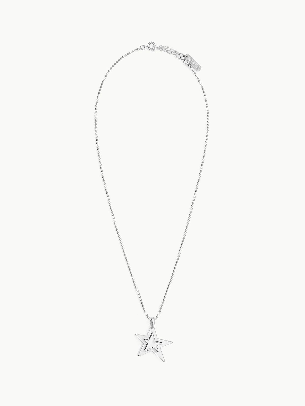세이지가(SAGEGA) Double Star Necklace (Silver)