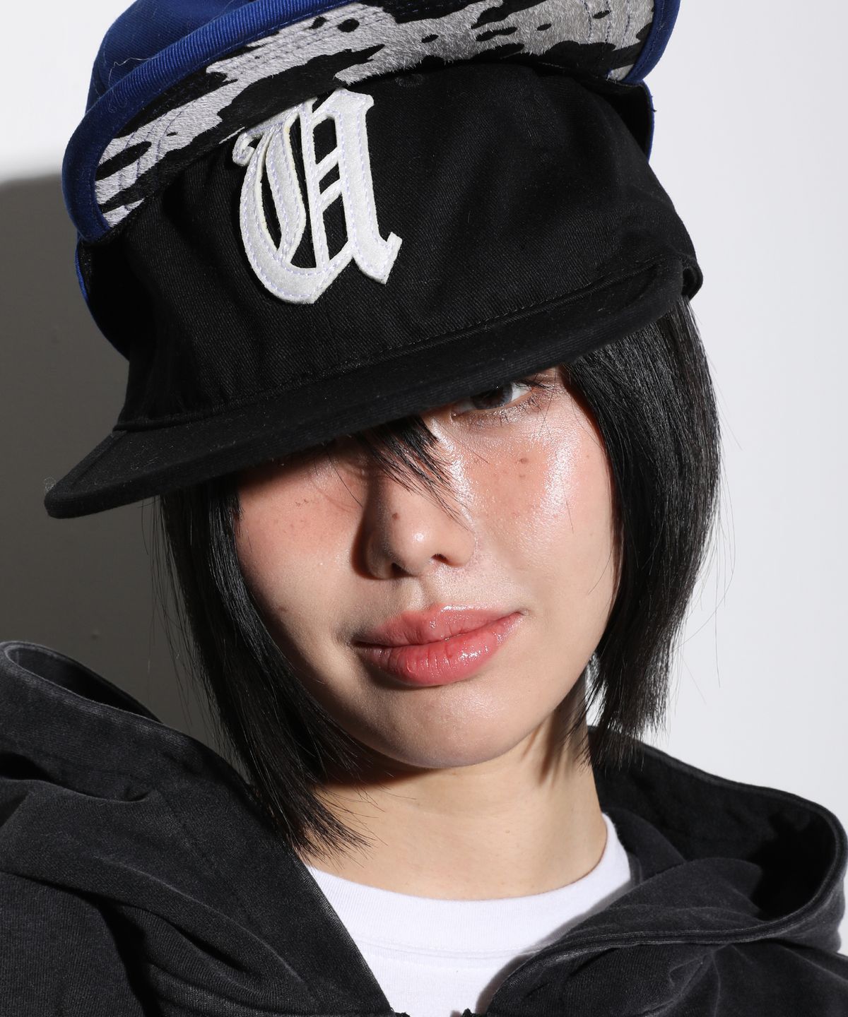 글랙(GLACK) GC077 슬리핑 유니콘 볼캡 (BLACK)
