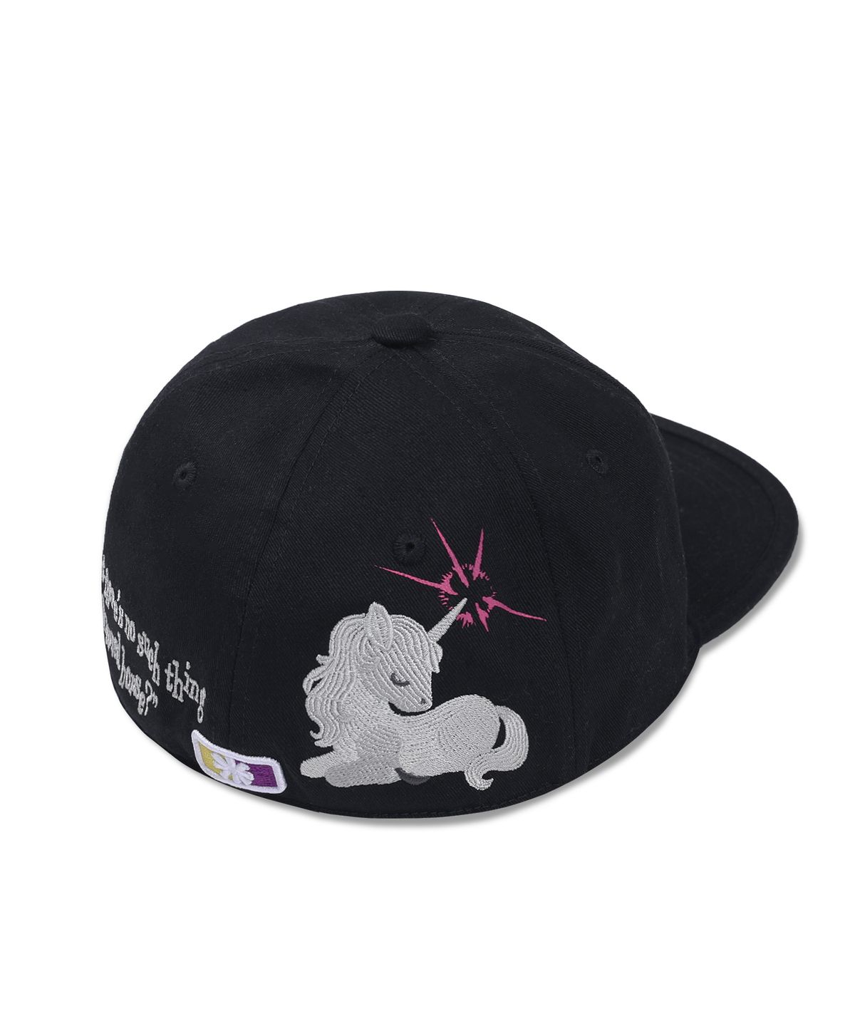 글랙(GLACK) GC077 슬리핑 유니콘 볼캡 (BLACK)
