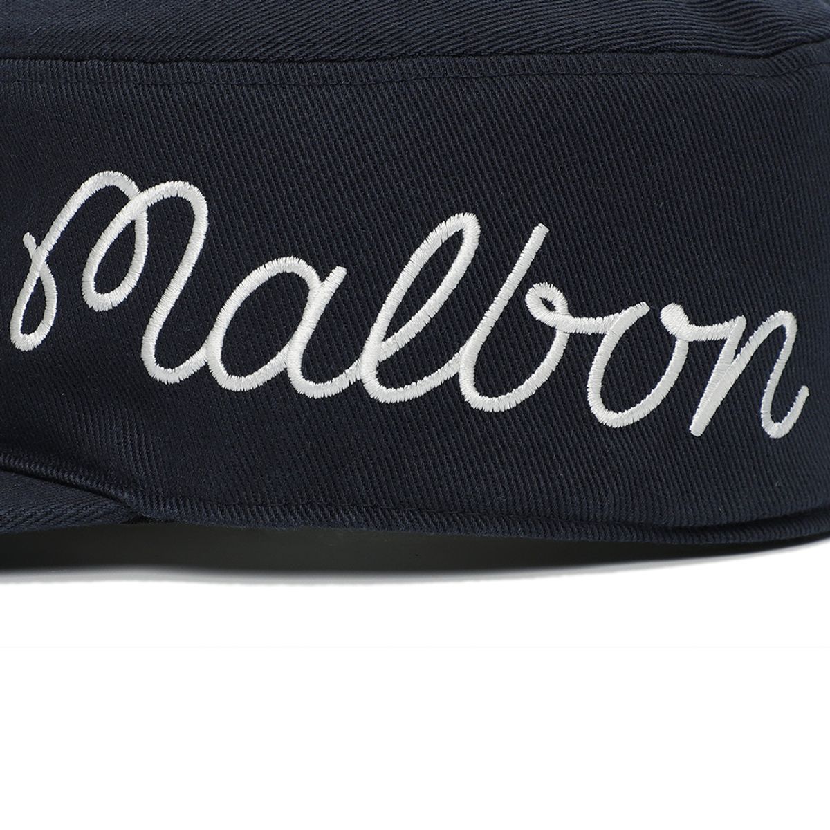 말본 골프(MALBON GOLF) 말본 필박스 볼캡 NAVY