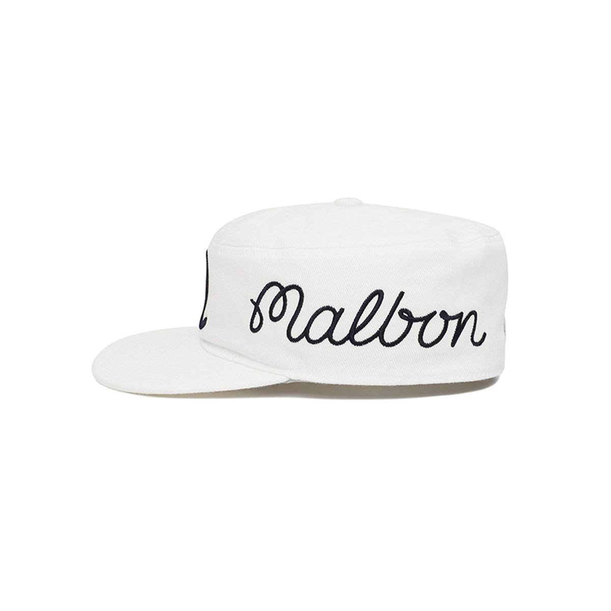 말본 골프(MALBON GOLF) 말본 필박스 볼캡 OFF WHITE