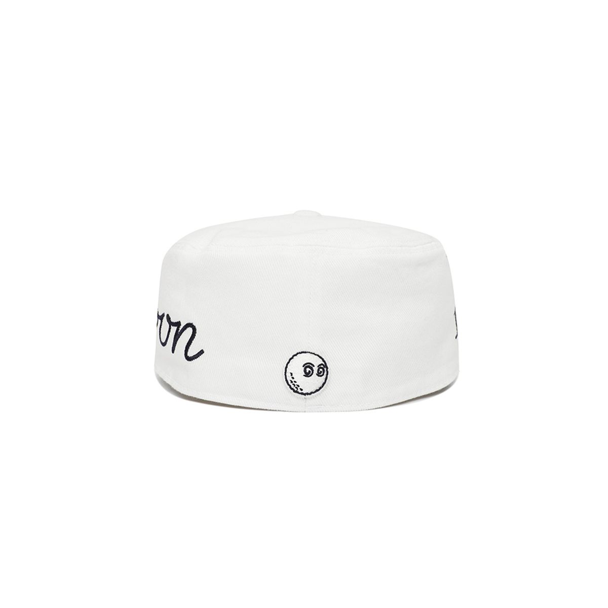 말본 골프(MALBON GOLF) 말본 필박스 볼캡 OFF WHITE