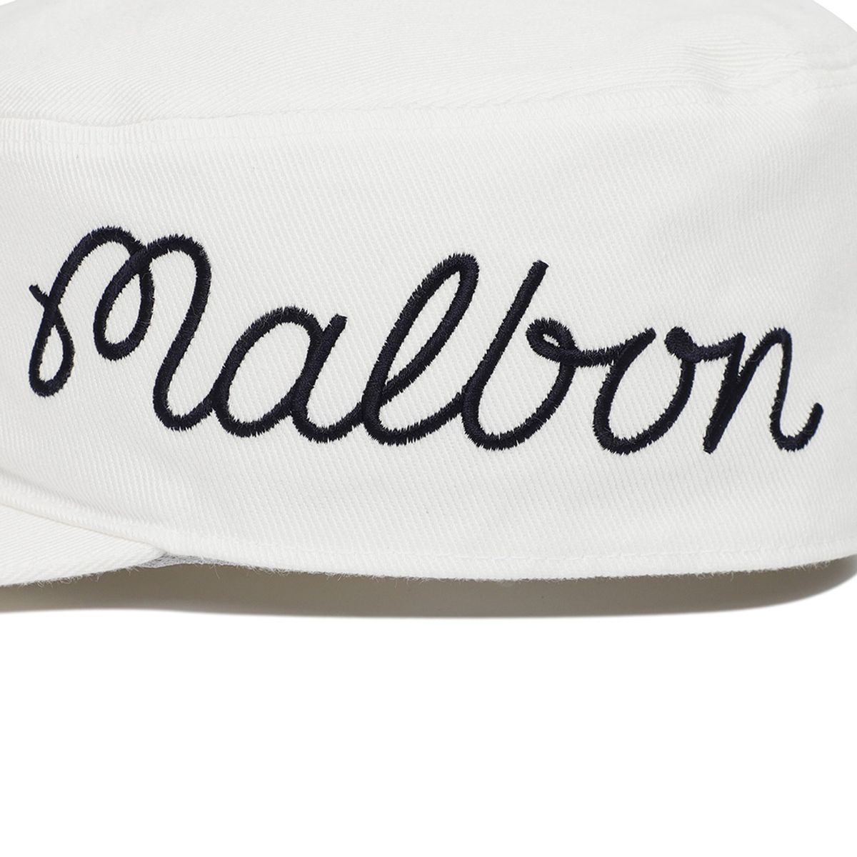 말본 골프(MALBON GOLF) 말본 필박스 볼캡 OFF WHITE
