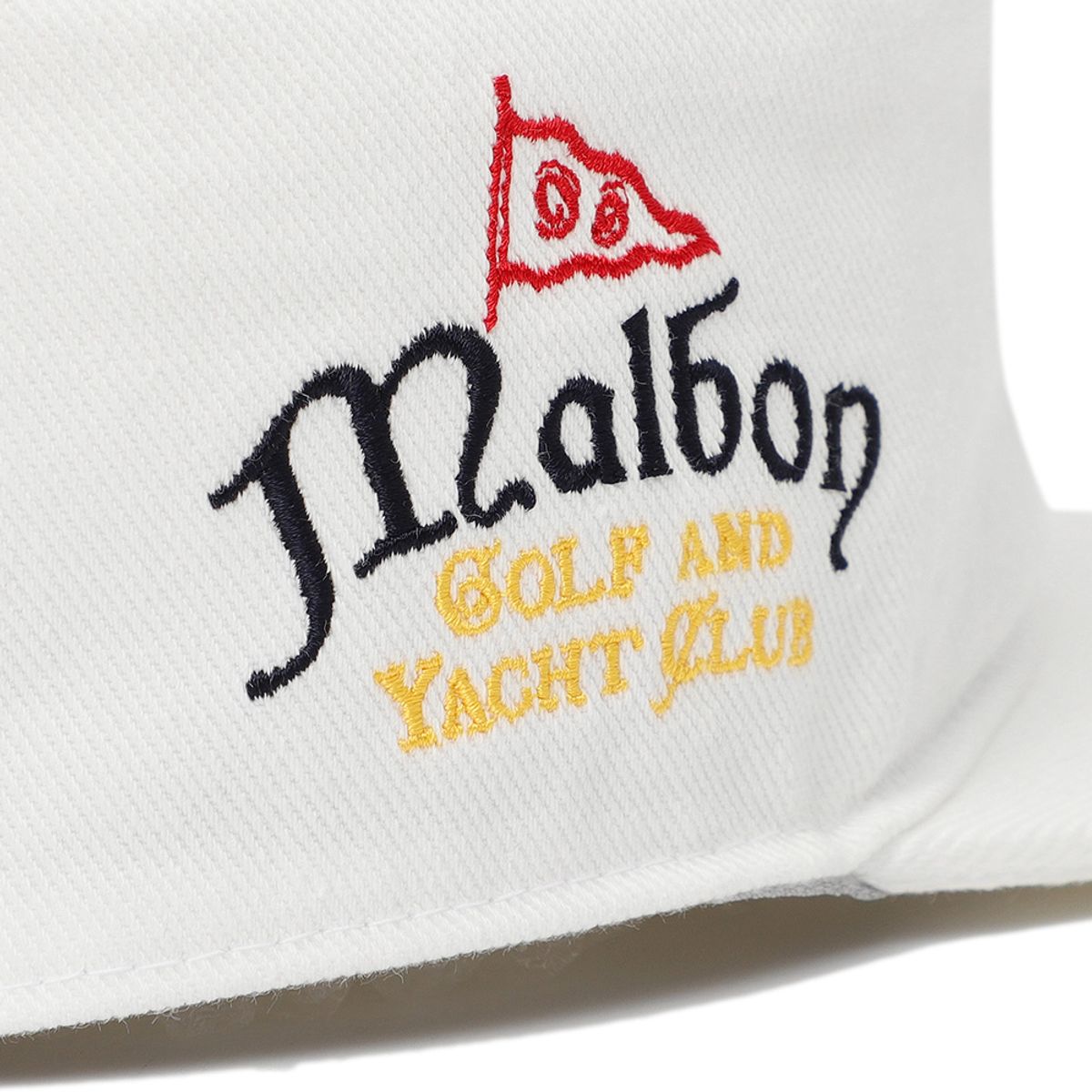 말본 골프(MALBON GOLF) 말본 필박스 볼캡 OFF WHITE