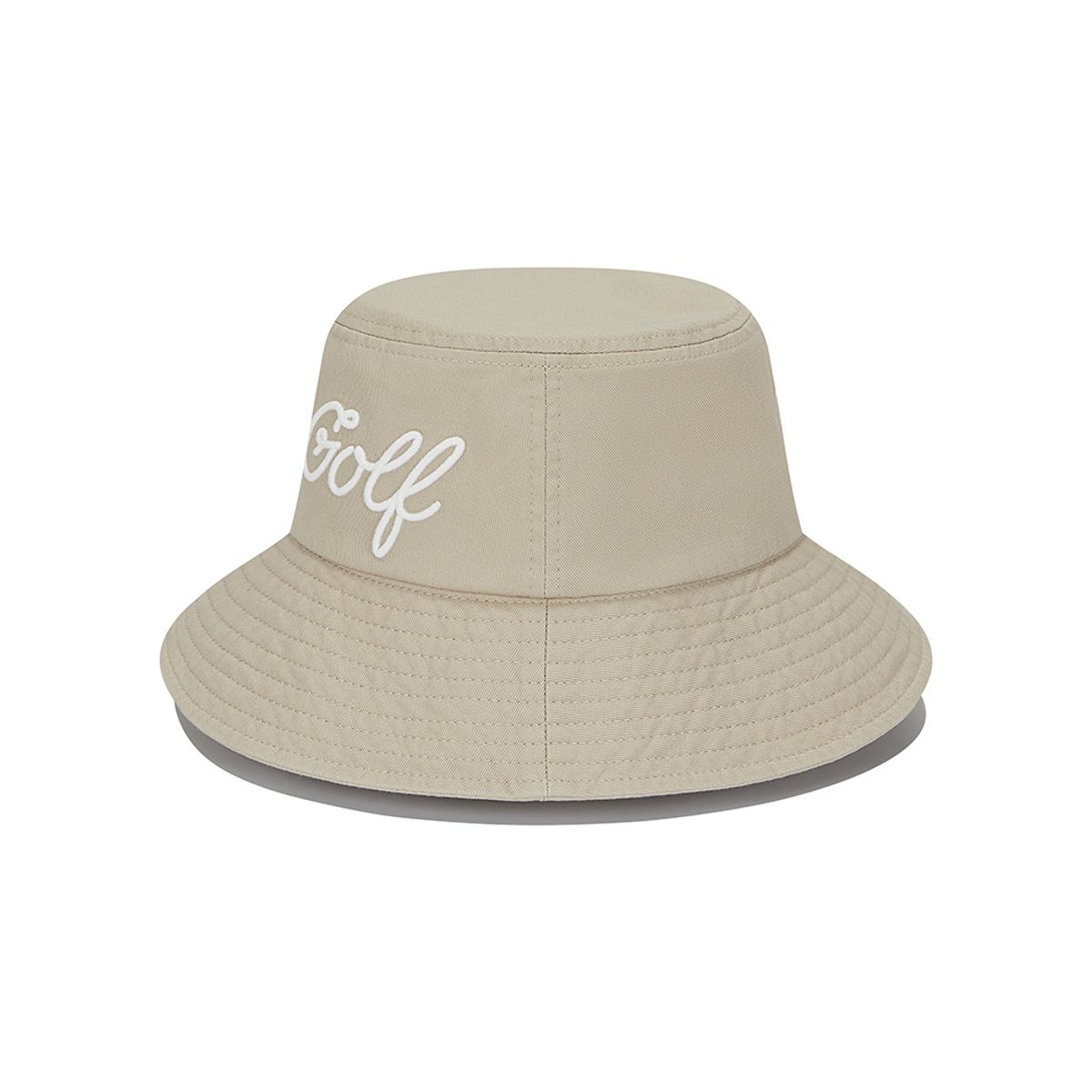 말본 골프(MALBON GOLF) 베이직 레터링 버킷햇 BEIGE