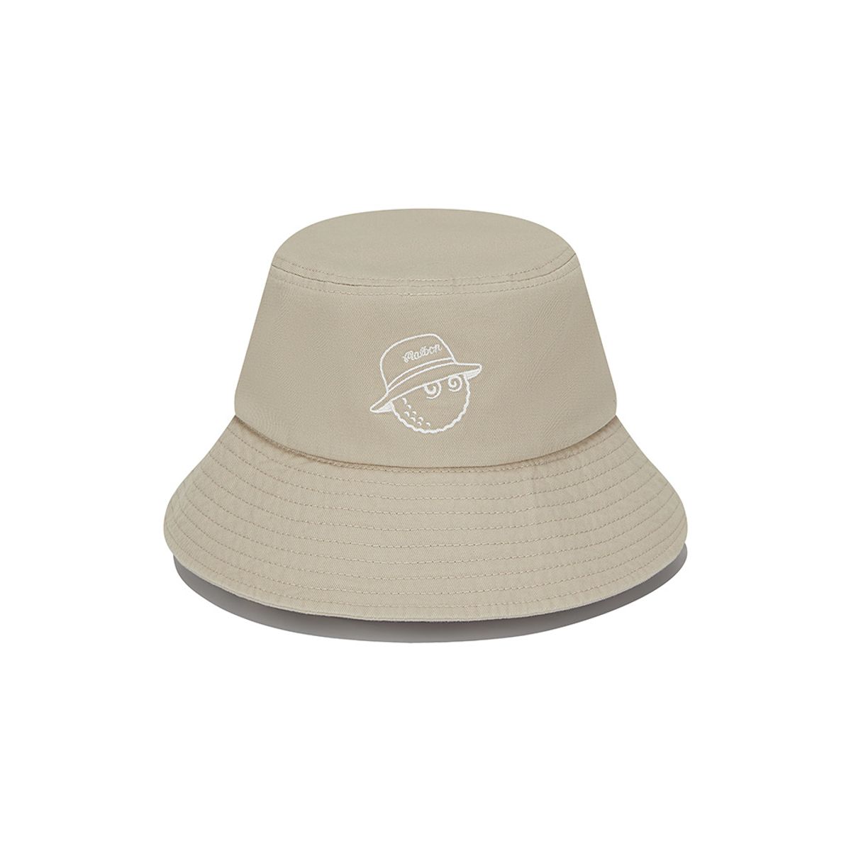 말본 골프(MALBON GOLF) 베이직 레터링 버킷햇 BEIGE