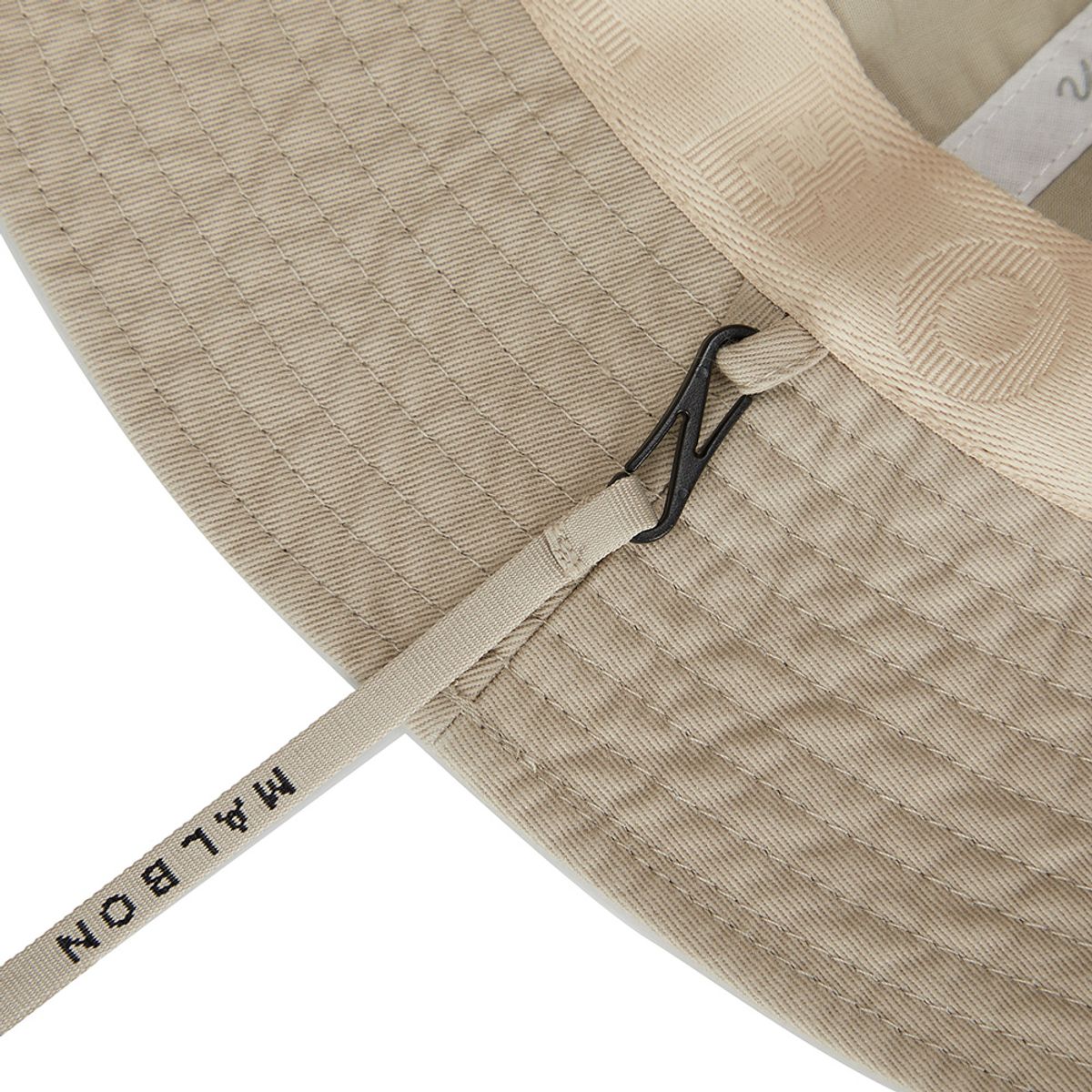 말본 골프(MALBON GOLF) 베이직 레터링 버킷햇 BEIGE