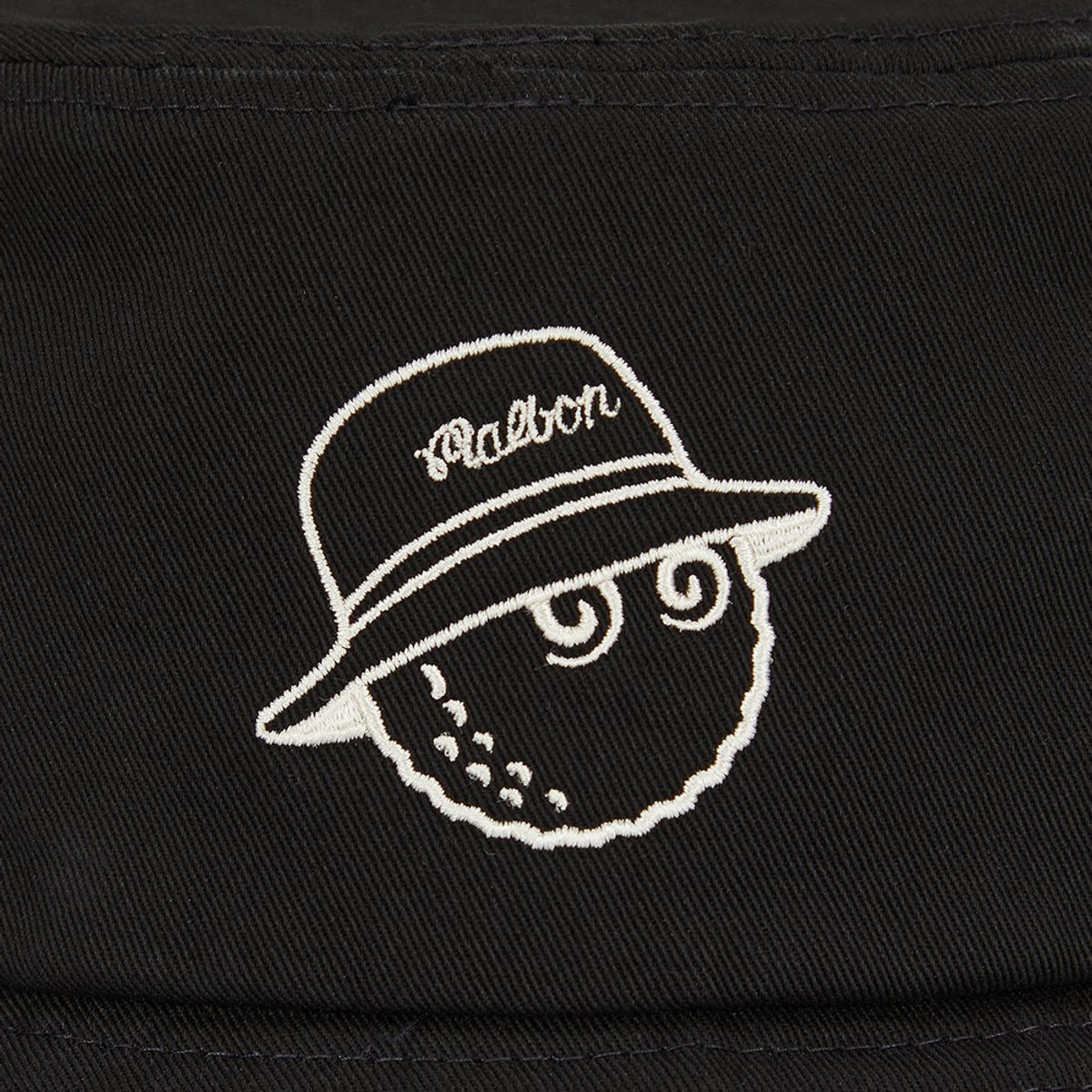 말본 골프(MALBON GOLF) 베이직 레터링 버킷햇 BLACK