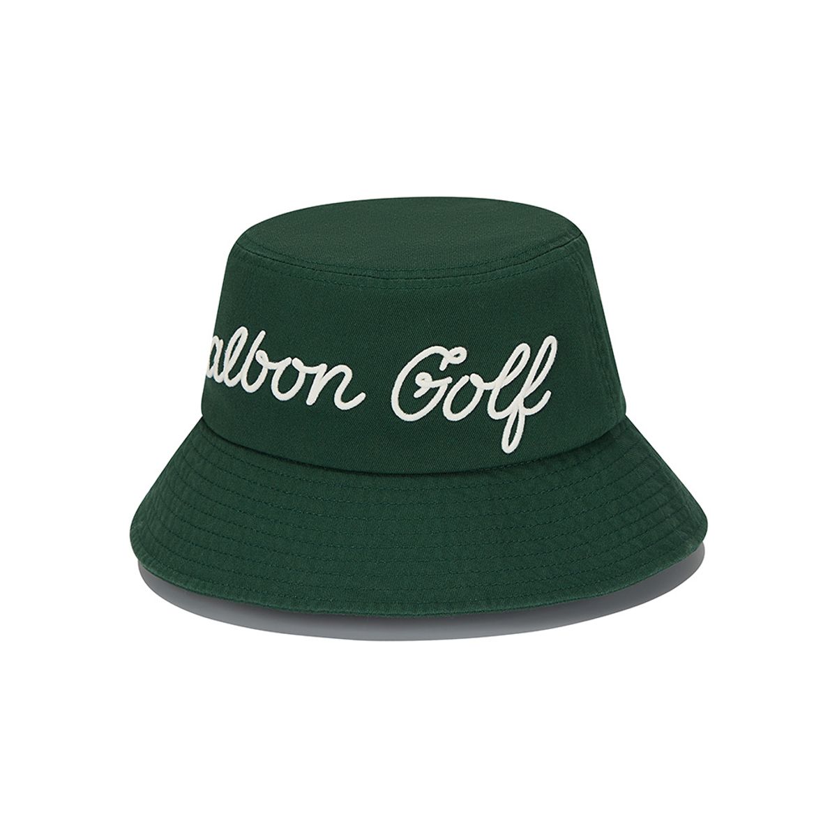 말본 골프(MALBON GOLF) 베이직 레터링 버킷햇 GREEN