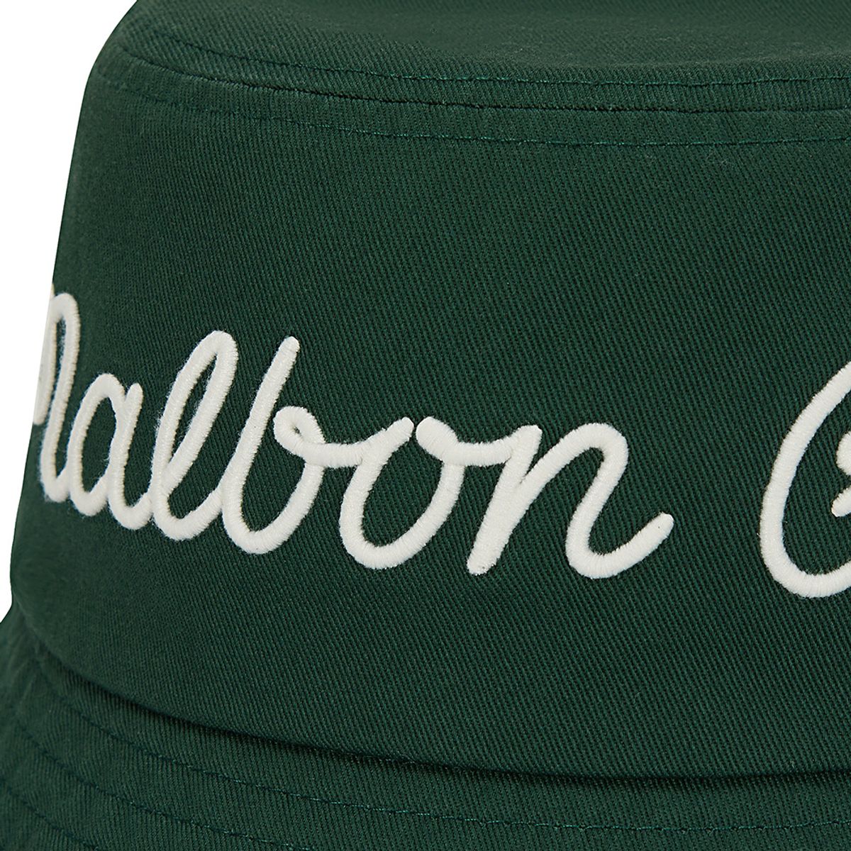 말본 골프(MALBON GOLF) 베이직 레터링 버킷햇 GREEN