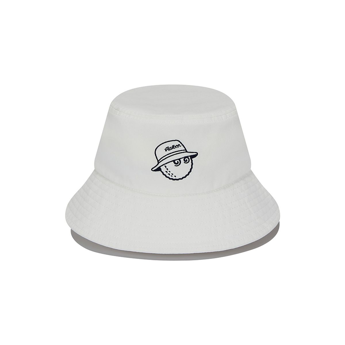 말본 골프(MALBON GOLF) 베이직 레터링 버킷햇 WHITE