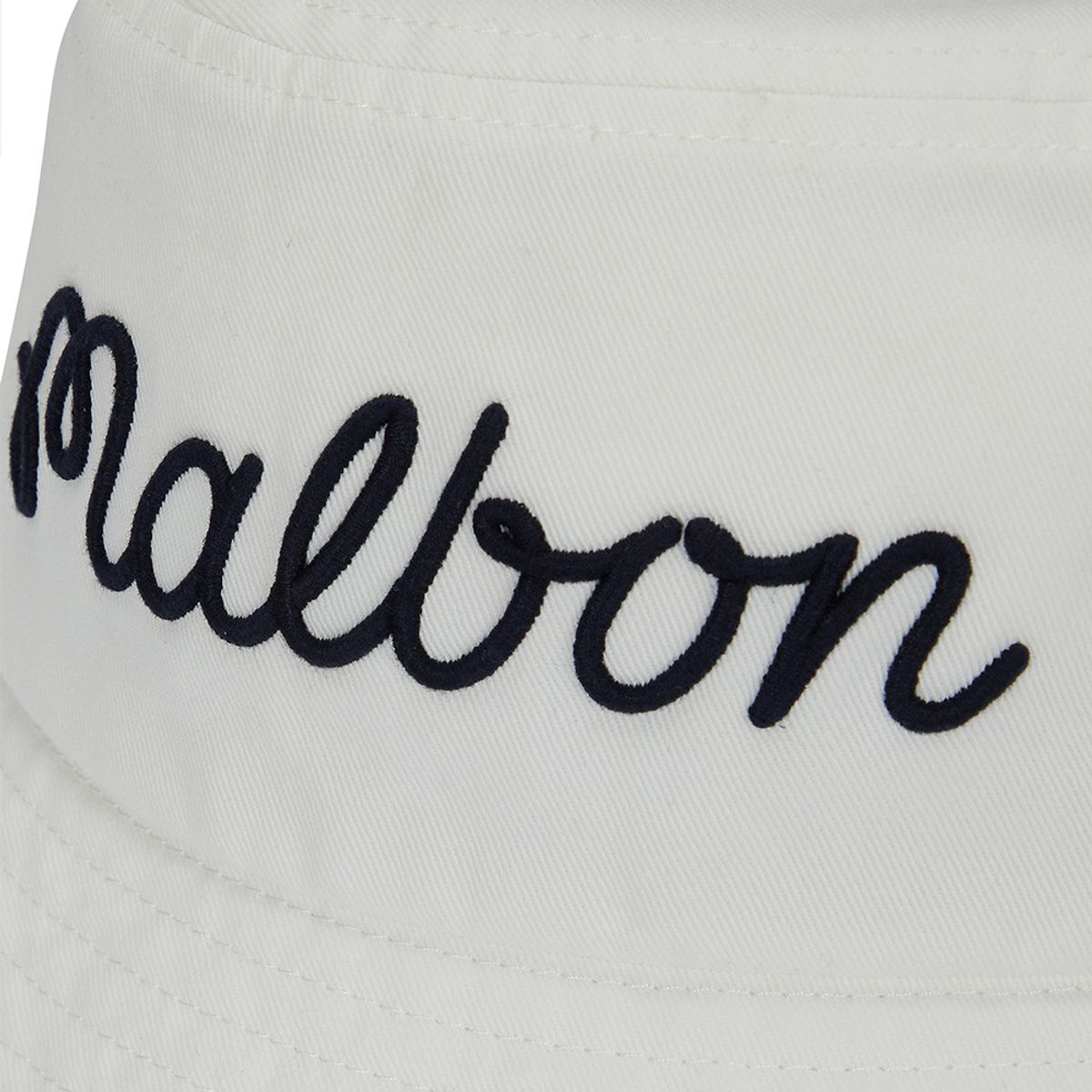 말본 골프(MALBON GOLF) 베이직 레터링 버킷햇 WHITE