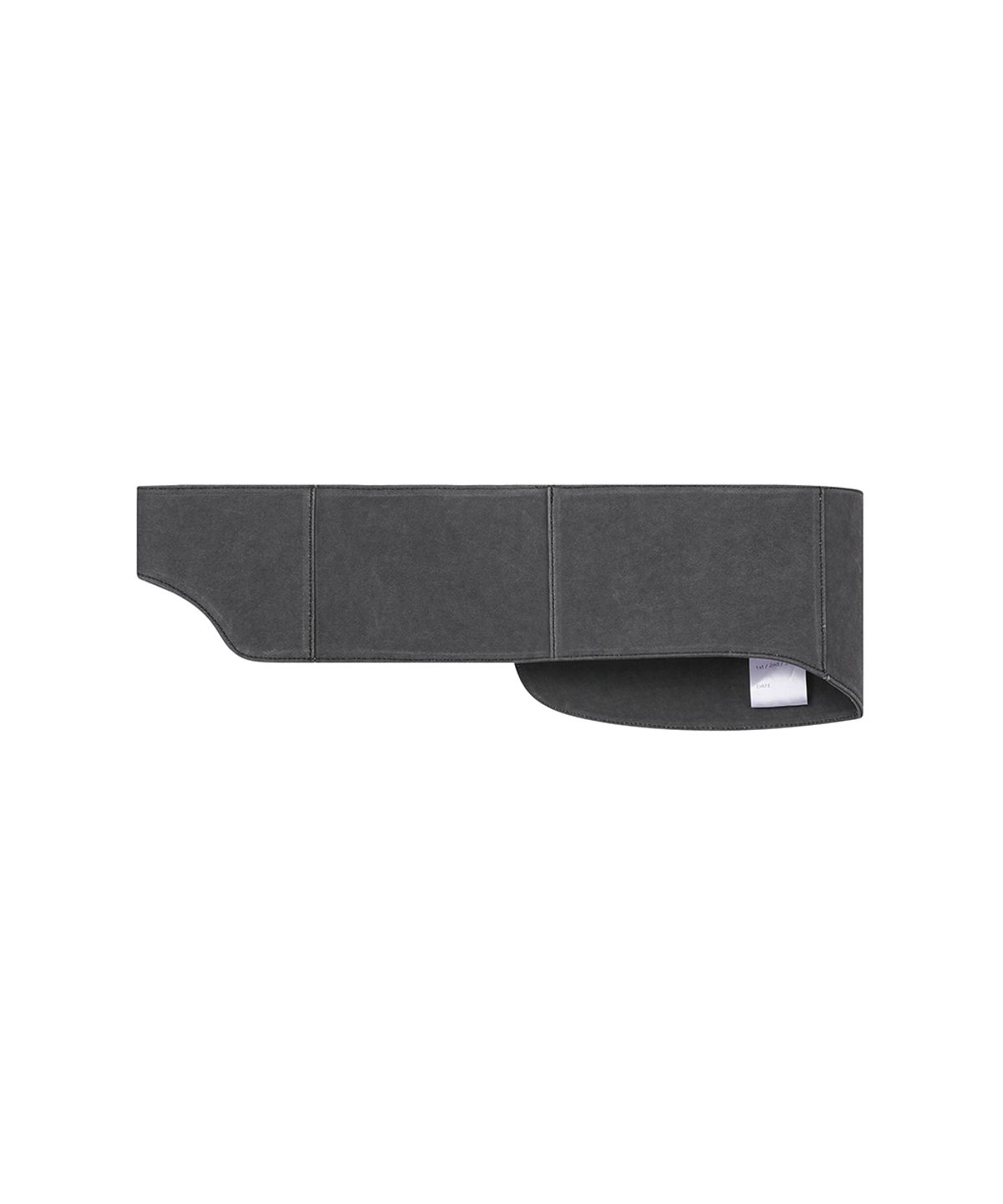 미세키서울(MISEKI SEOUL) Flap cotton belt CHARCOAL