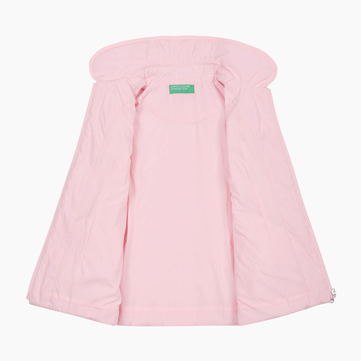 베네통키즈(BENETTONKIDS) 리본 퀼팅 패딩 자켓_QAPD01611PK