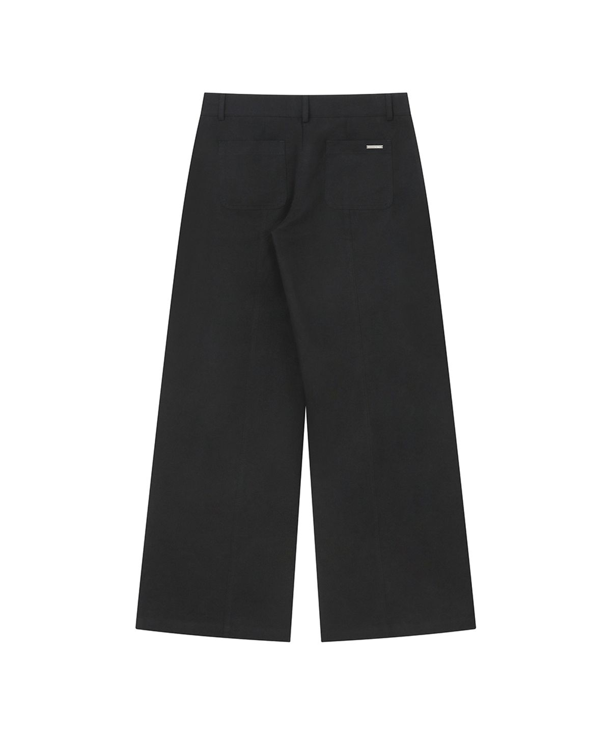 미세키서울(MISEKI SEOUL) Side fly wide pants BLACK