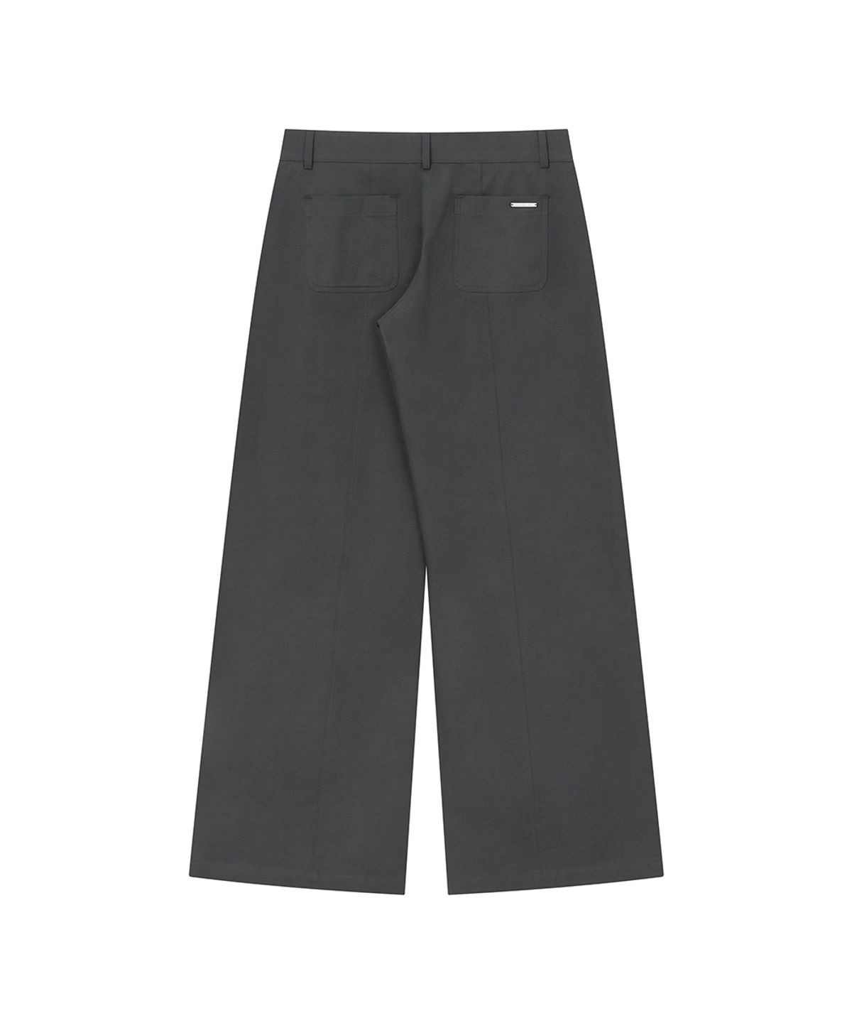 미세키서울(MISEKI SEOUL) Side fly wide pants CHARCOAL