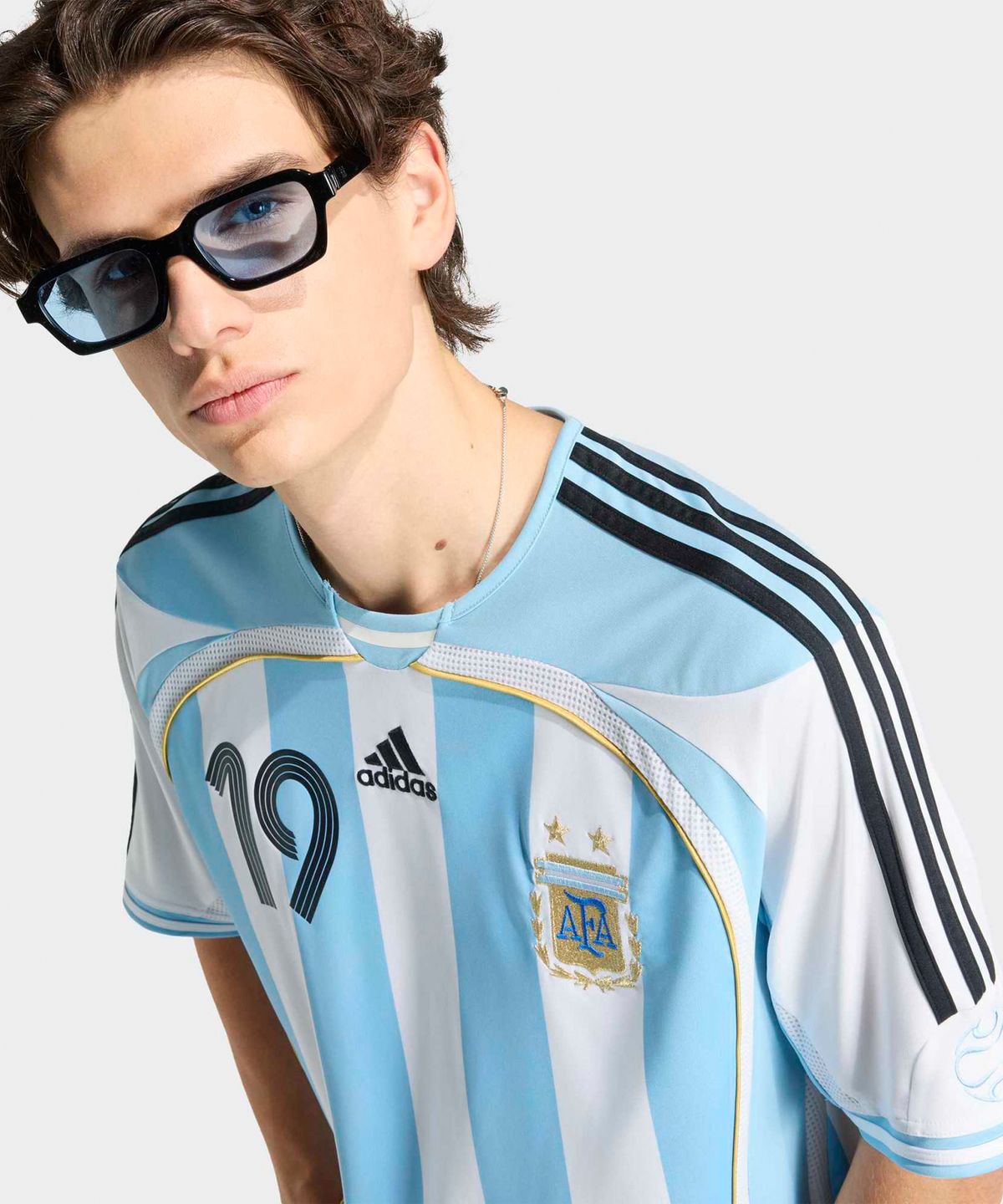 아디다스(ADIDAS) 아르헨티나 홈 저지 2006 메시 - 화이트 / JN3708