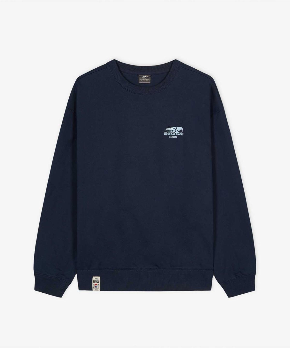 뉴발란스(NEW BALANCE) NBNCF4A023 / UNI NB 서울 익스클루시브 맨투맨 (NAVY)