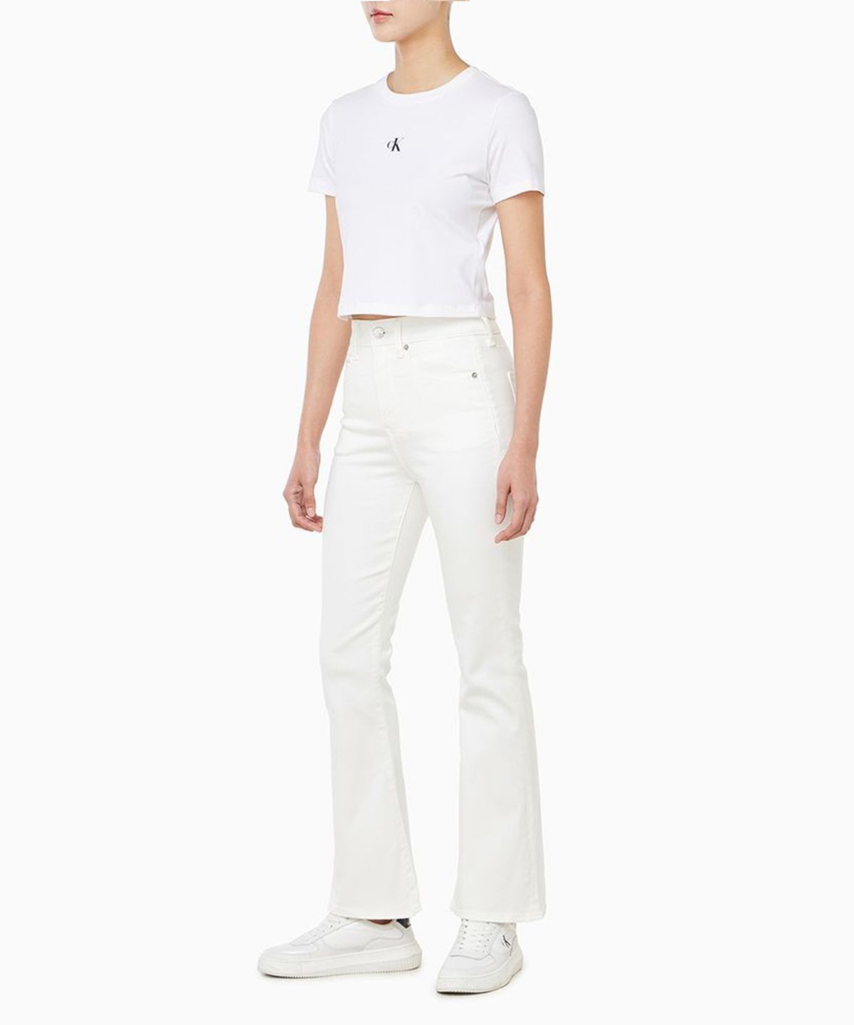 캘빈클라인 진(CALVIN KLEIN JEANS) 여성 하이라이즈 플레어 데님 47F746G ASN