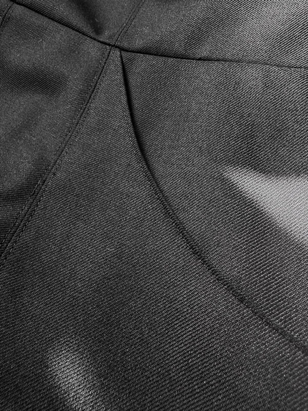 엘시 아일랜드(ELCY ISLAND) Odette Square Neck Wool Blended A-line Dress (BLACK)