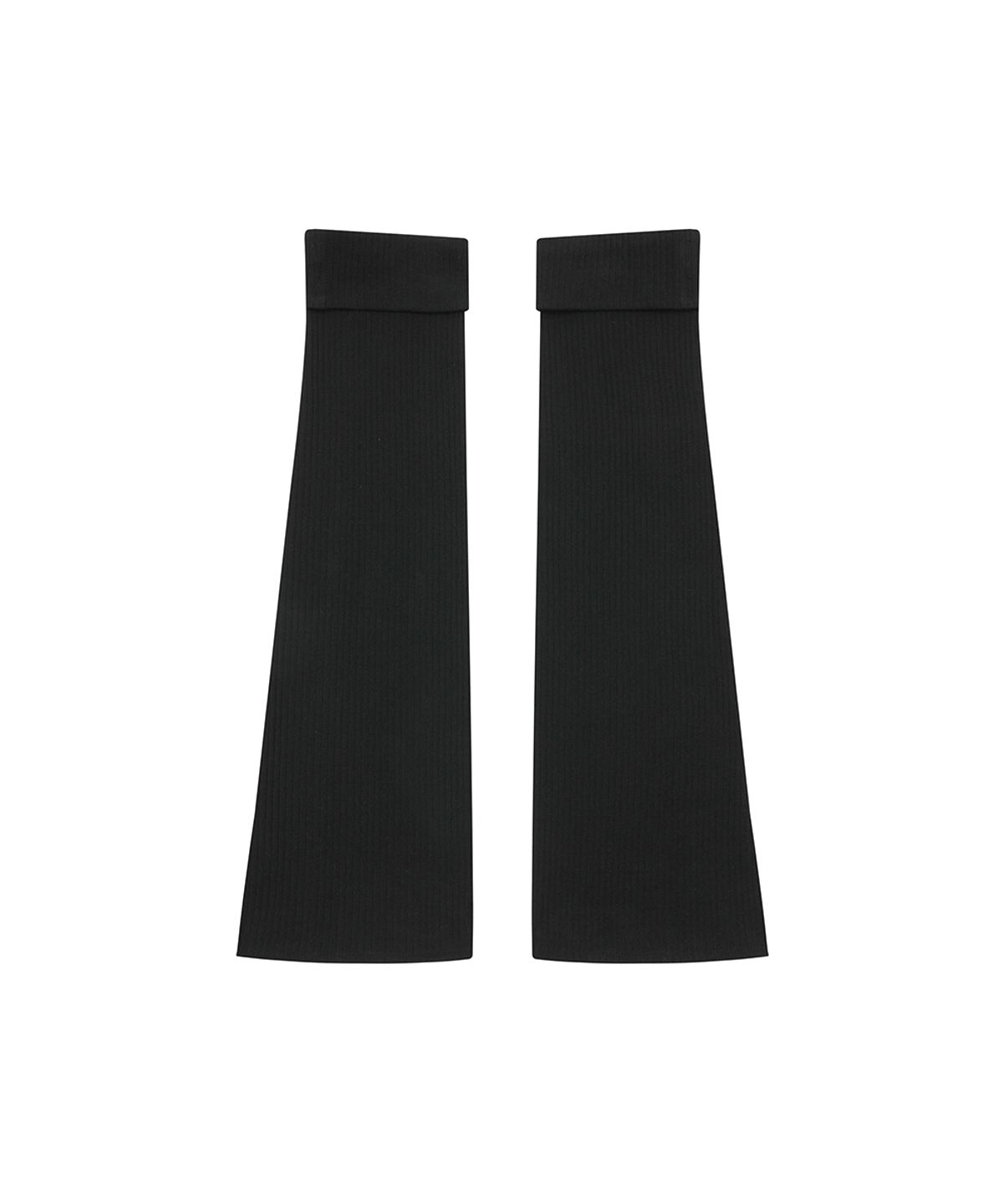 미세키서울(MISEKI SEOUL) Button slit leg warmer BLACK