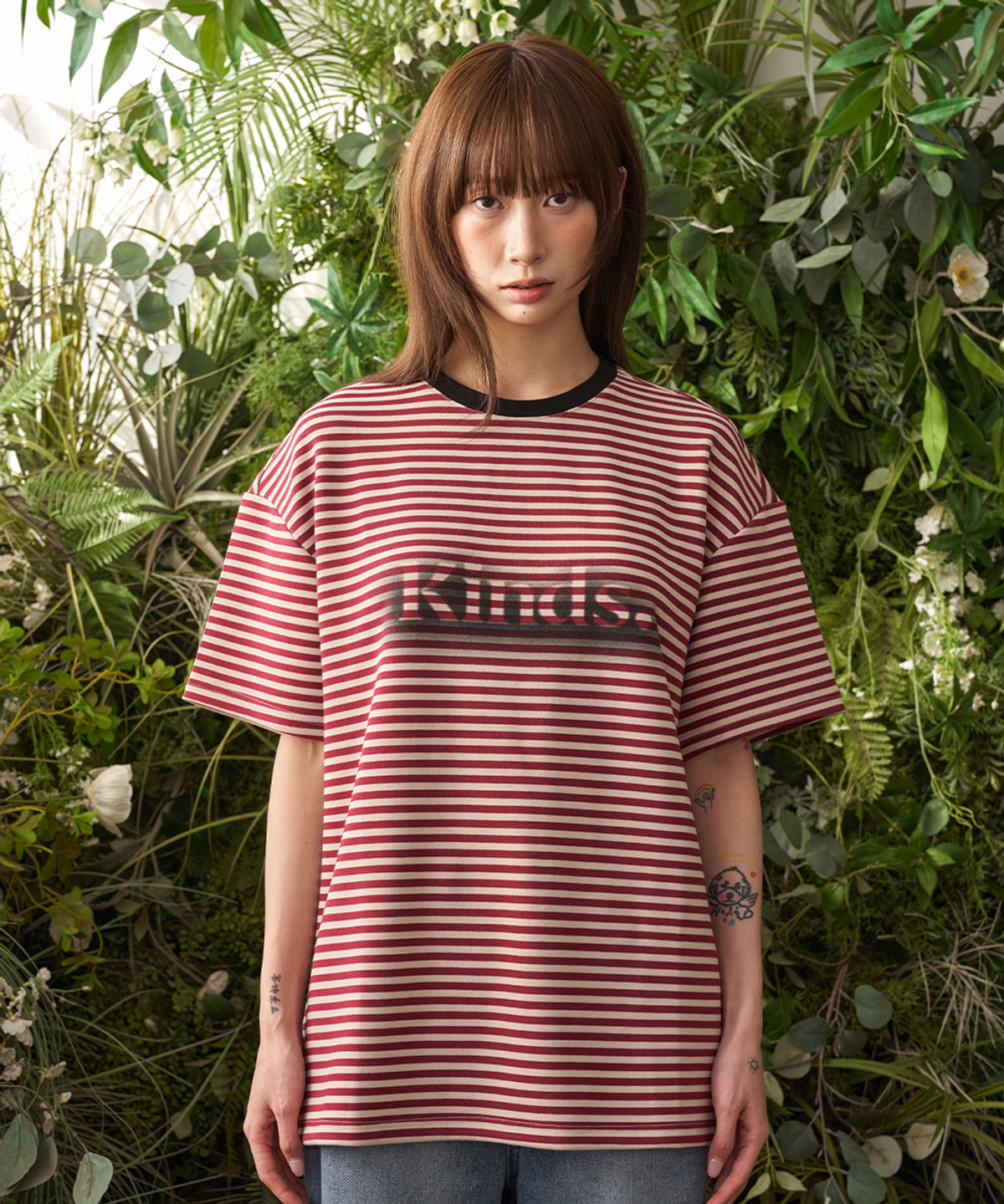 카인즈(KINDS) Layer Stripe Tee_4 Color