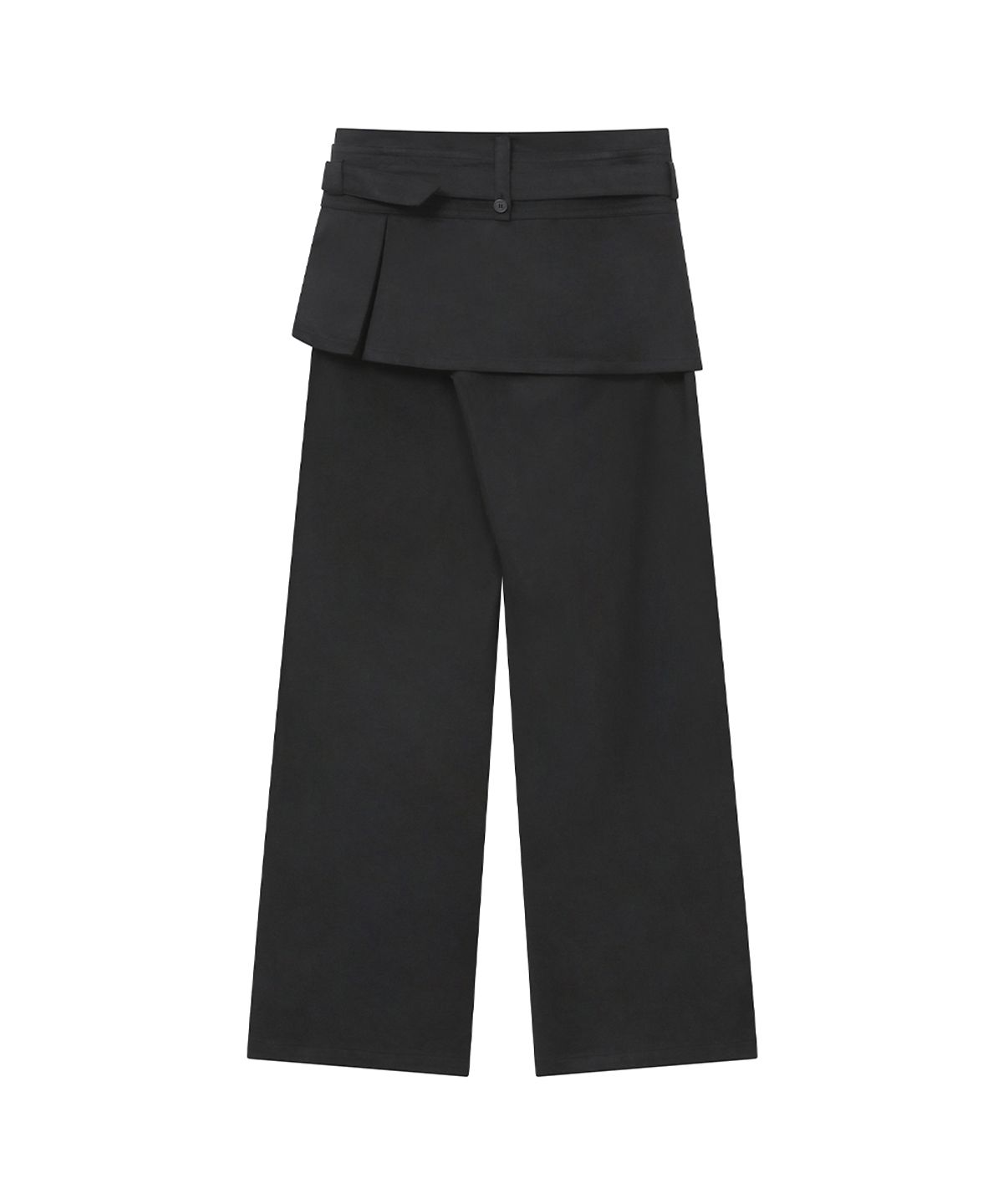 미세키서울(MISEKI SEOUL) Button tab mini skirt pants set BLACK