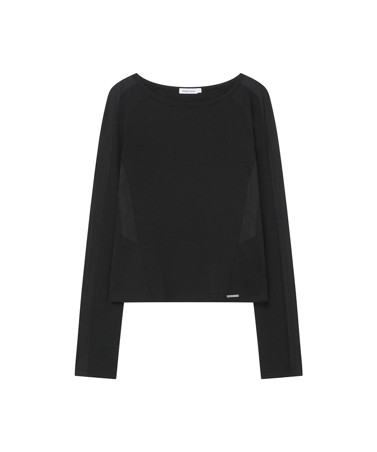 미세키서울(MISEKI SEOUL) Shirt combination long sleeve BLACK