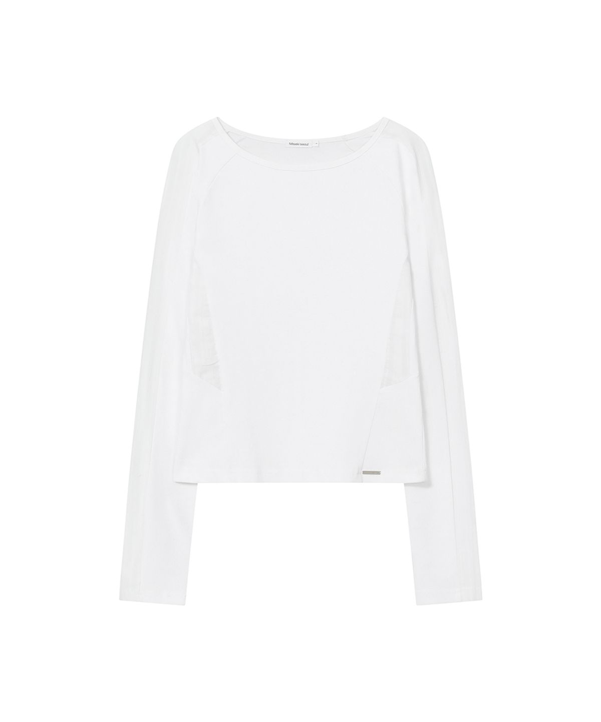 미세키서울(MISEKI SEOUL) Shirt combination long sleeve WHITE