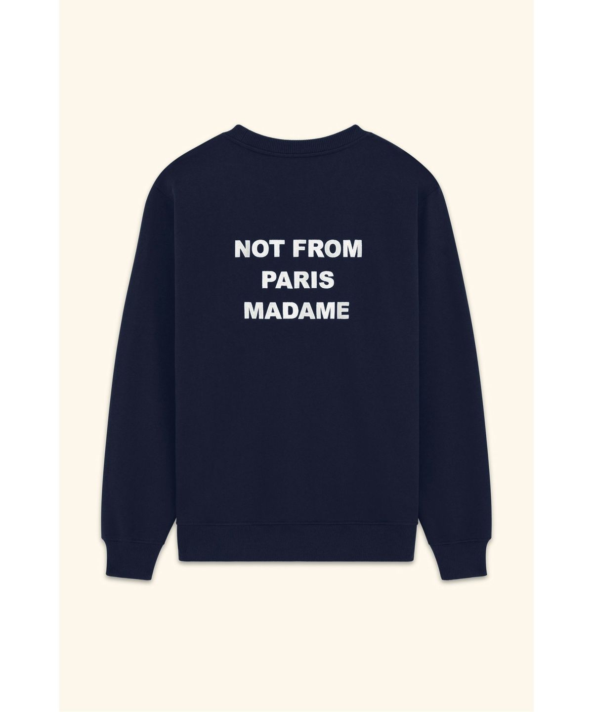 드롤드무슈(DROLE DE MONSIEUR) 슬로건 스웻셔츠Le Sweatshirt Slogan D0TSS26001NYX