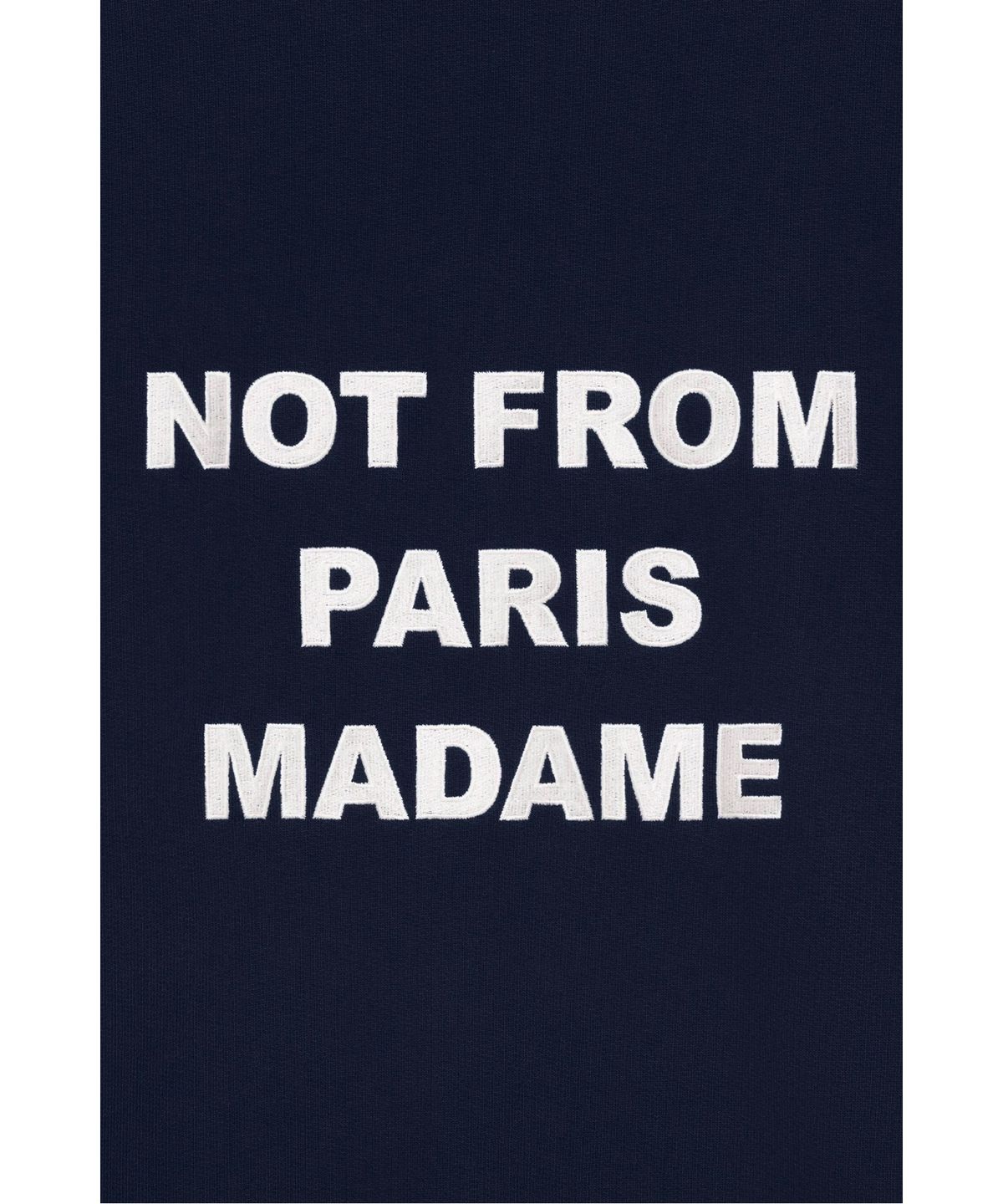 드롤드무슈(DROLE DE MONSIEUR) 슬로건 스웻셔츠Le Sweatshirt Slogan D0TSS26001NYX