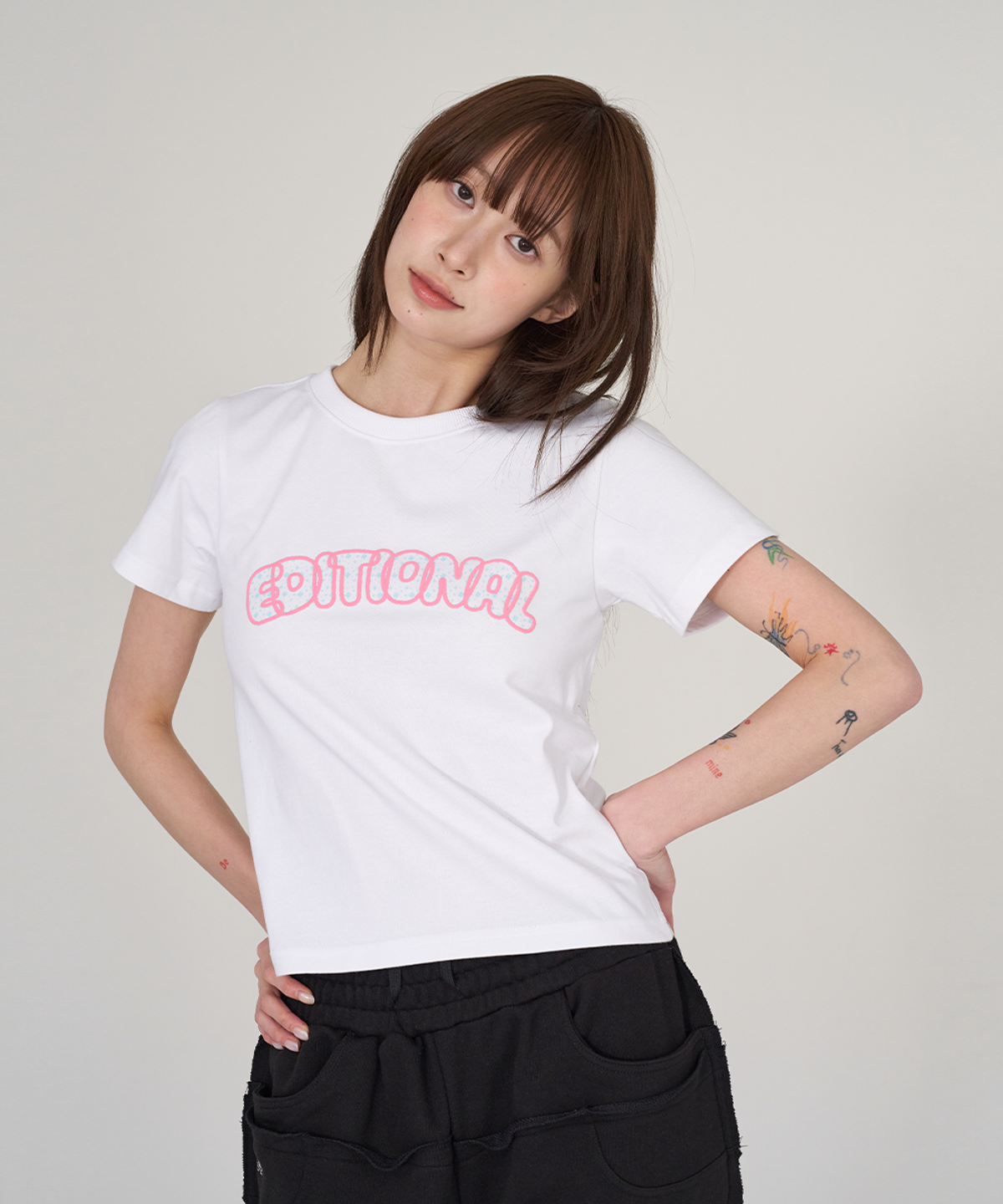 카인즈(KINDS) Glow Line Tee_5 Color