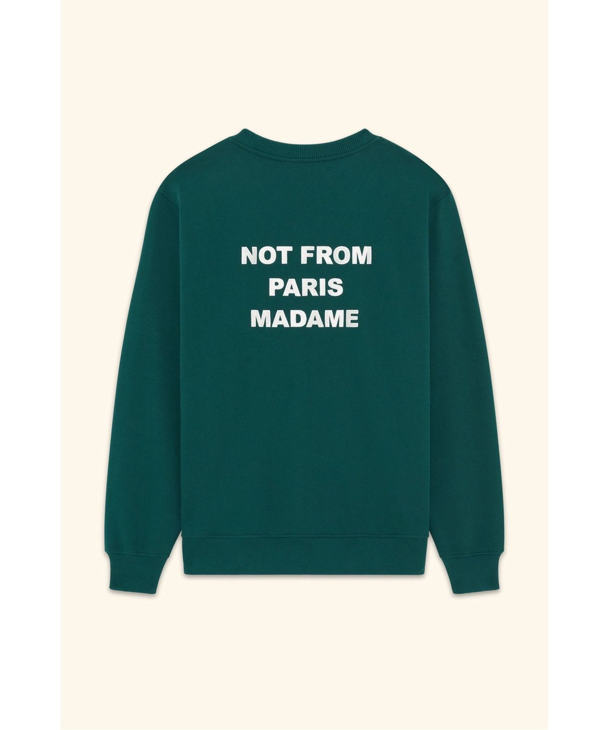 드롤드무슈(DROLE DE MONSIEUR) 슬로건 스웻셔츠Le Sweatshirt Slogan D0TSS26001GRD
