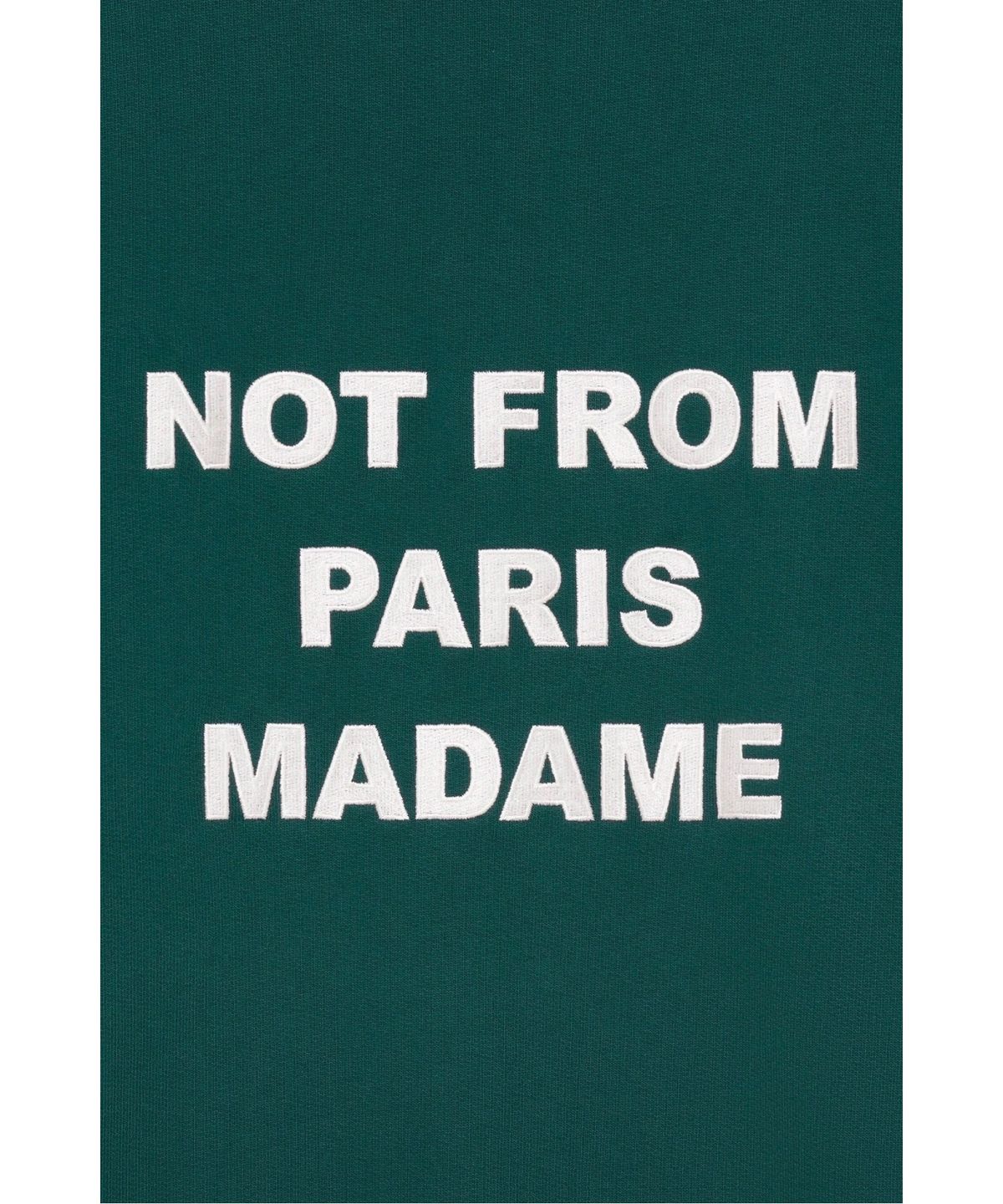 드롤드무슈(DROLE DE MONSIEUR) 슬로건 스웻셔츠Le Sweatshirt Slogan D0TSS26001GRD