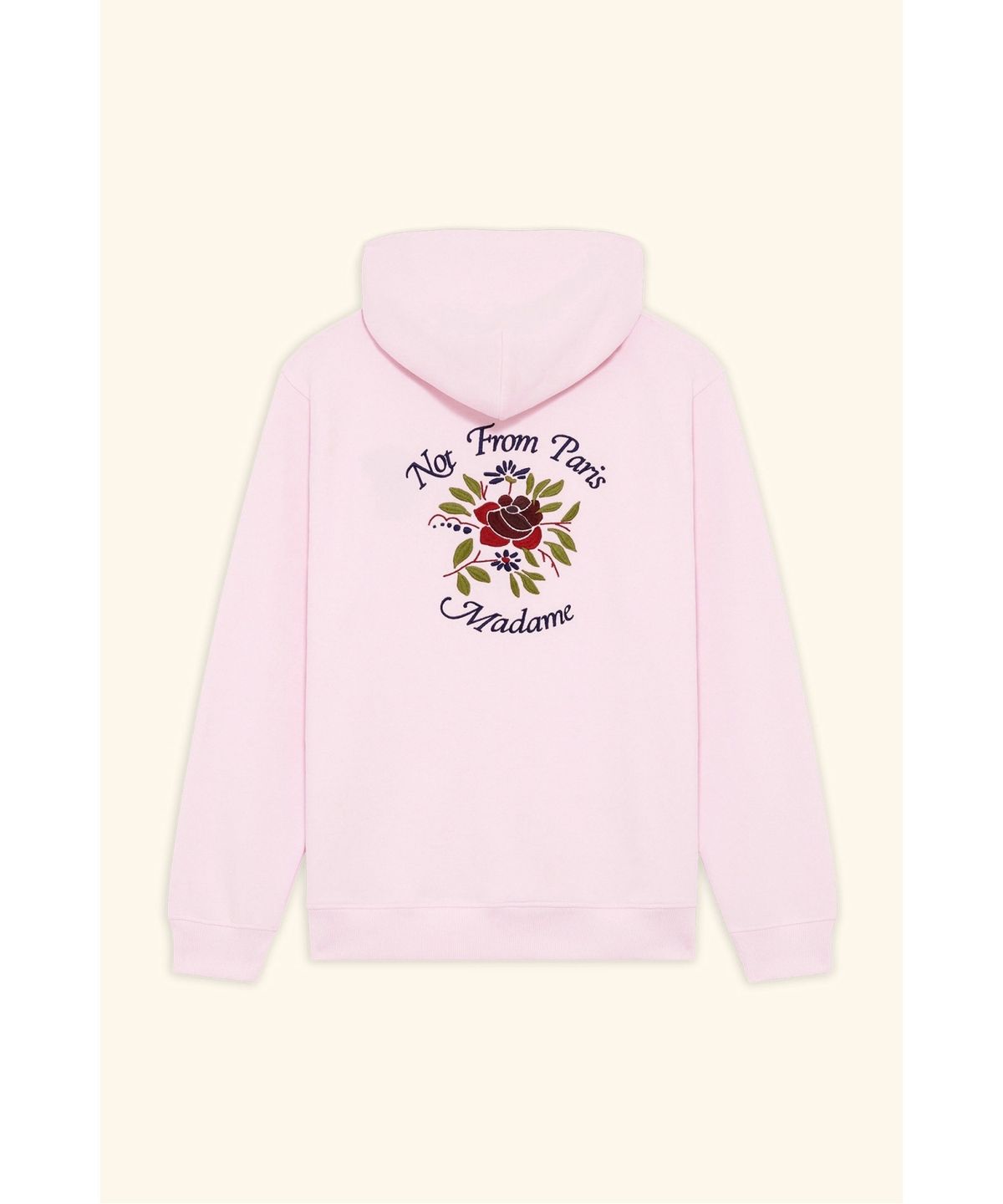 드롤드무슈(DROLE DE MONSIEUR) 로즈 슬로건 후디Hoodie Slogan Rose D0THS26201PIL
